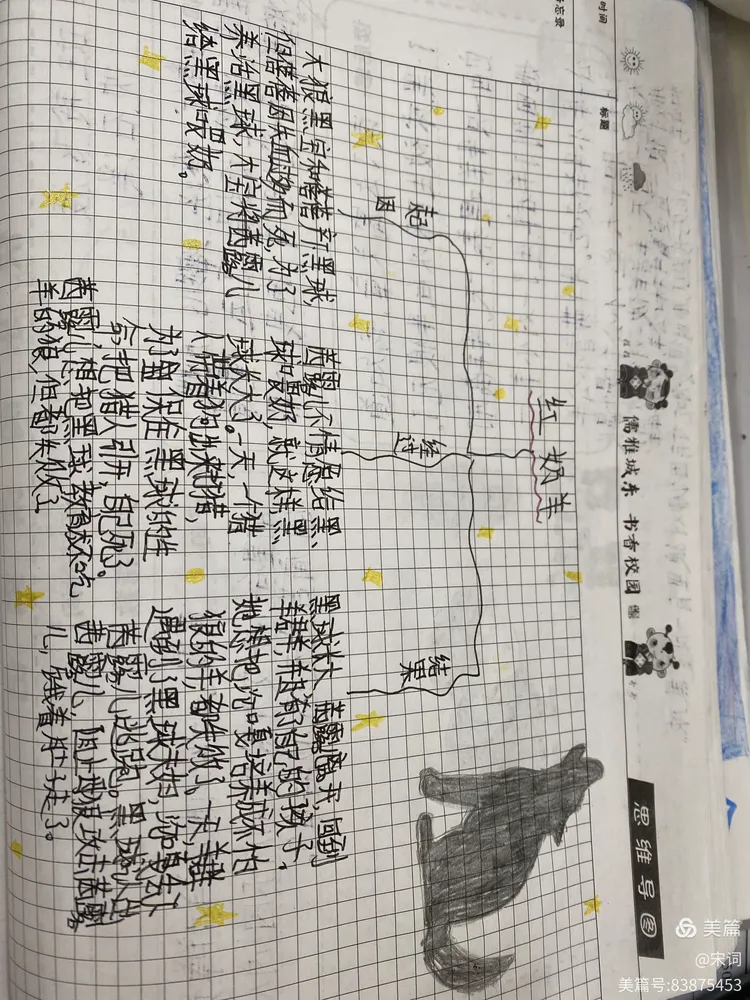 五3班《斑羚飞渡》读书笔记展示